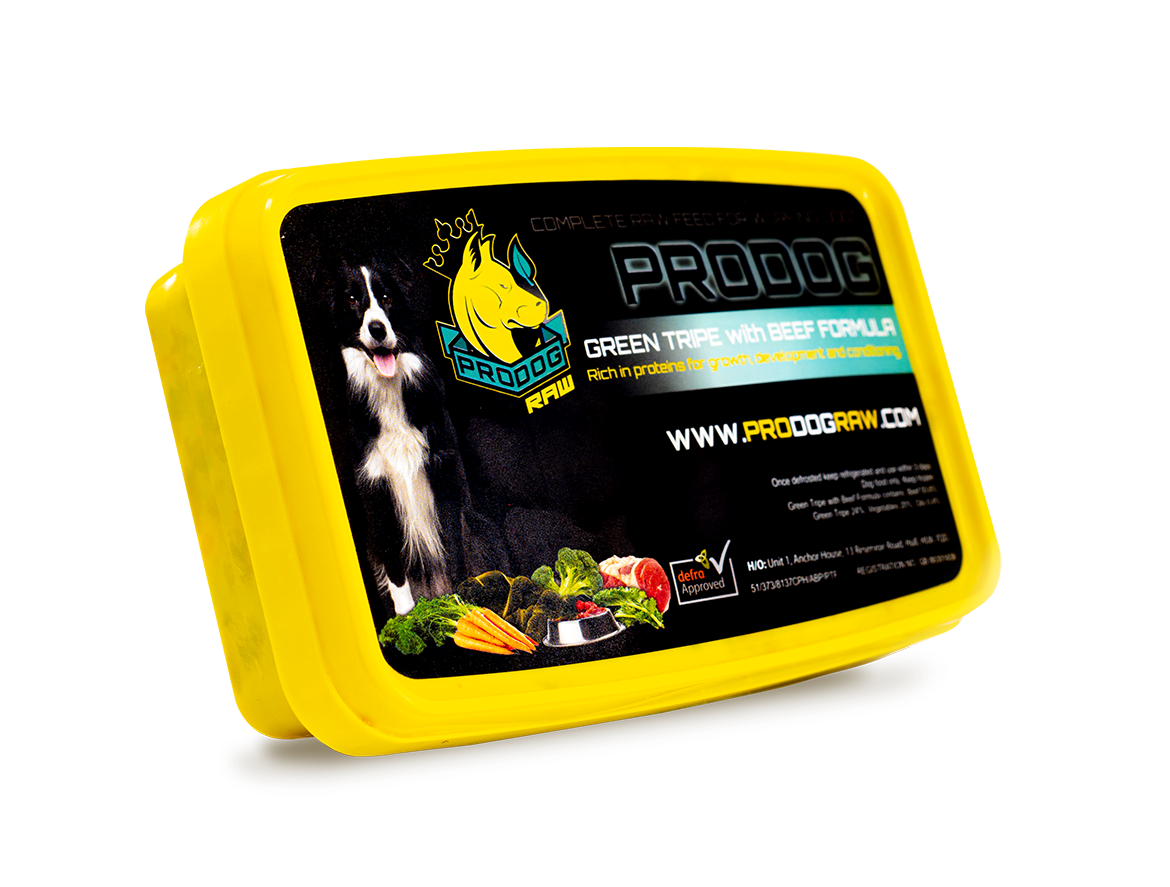 ProDog Raw Complete Raw Beef With Green Tripe Formula Millie s Paws